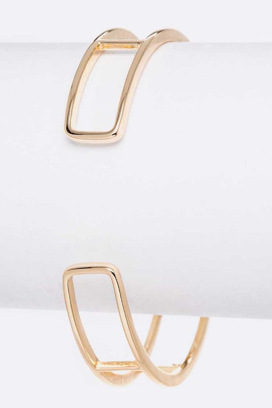 LOVE Cubic Zirconia Open Cuff