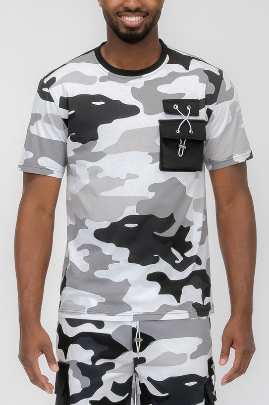 Full Camo Short Sleeve TShirt