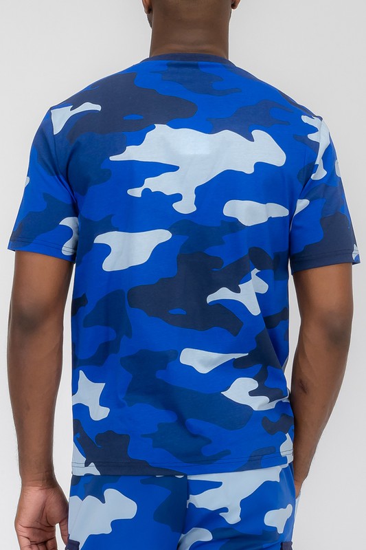 Full Camo Short Sleeve TShirt