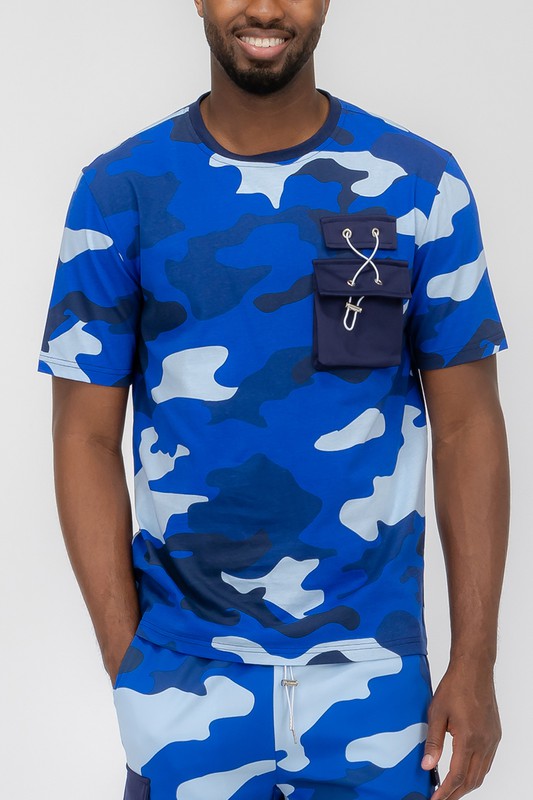 Full Camo Short Sleeve TShirt