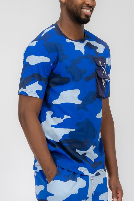 Full Camo Short Sleeve TShirt