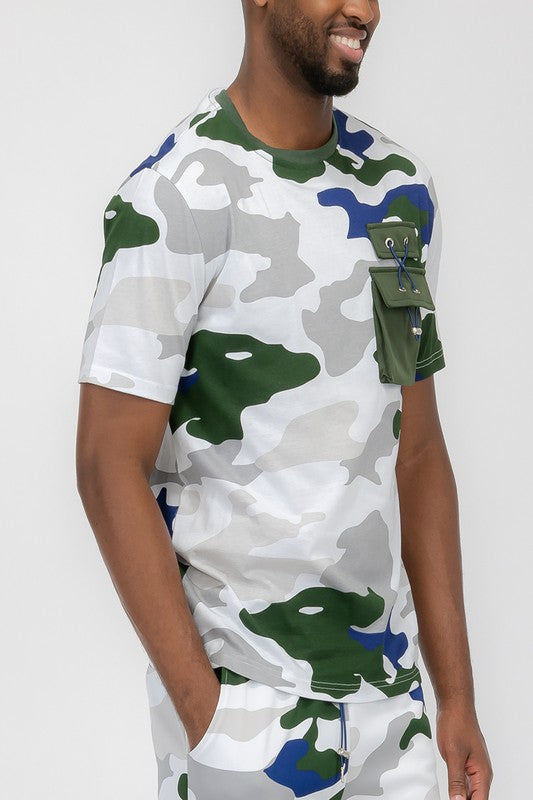 Full Camo Short Sleeve TShirt