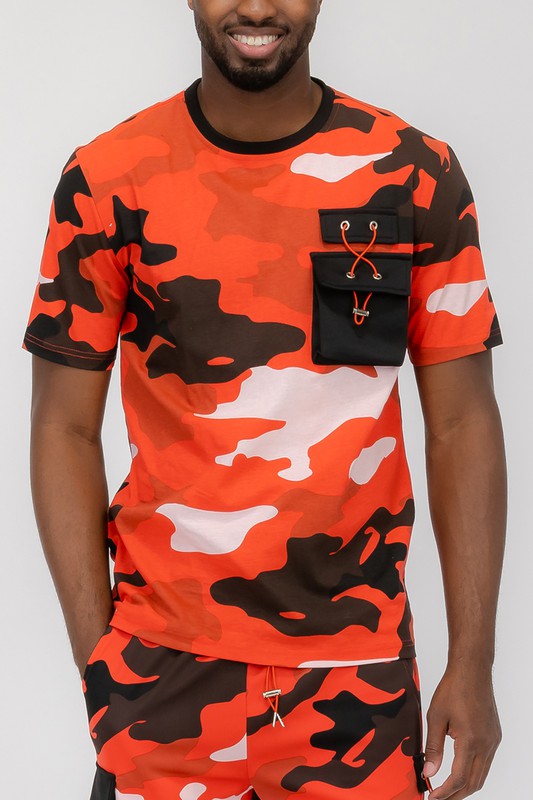 Full Camo Short Sleeve TShirt