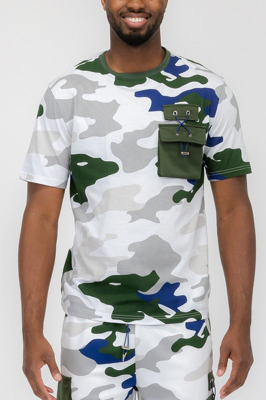 Full Camo Short Sleeve TShirt