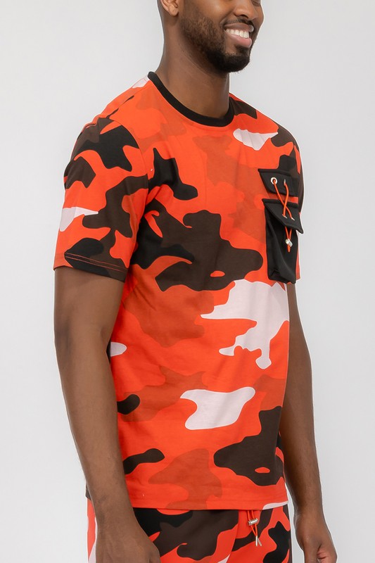 Full Camo Short Sleeve TShirt