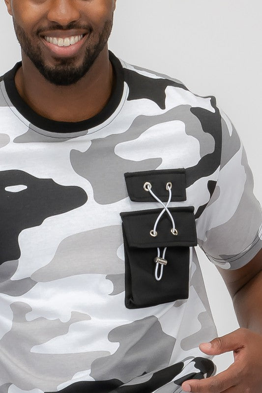 Full Camo Short Sleeve TShirt