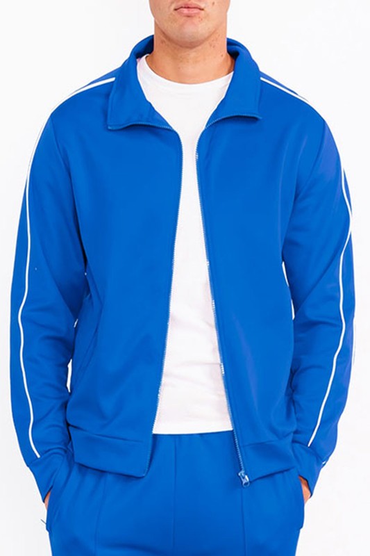 Mens Side Pipe Track Jacket