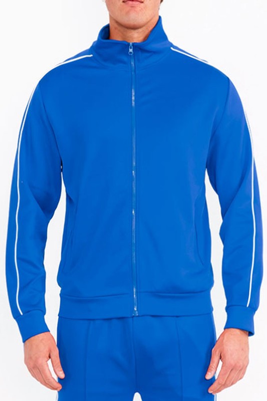 Mens Side Pipe Track Jacket